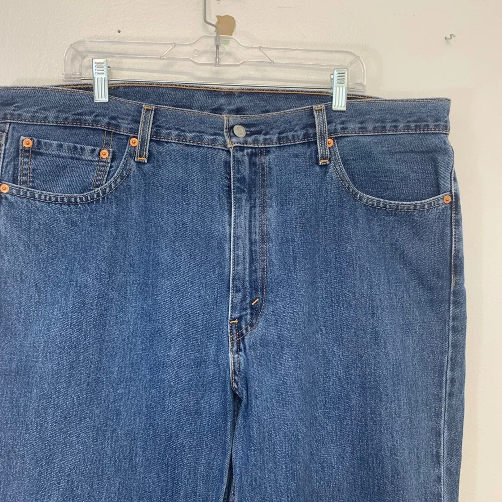 Levis 550 Relaxed Fit Mens Jeans 40x30 (fit 40x29) Blue Medium Wash  Straight